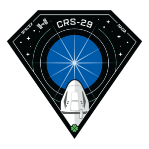 SPACEX CRS 21 Mission Patch - NASA version