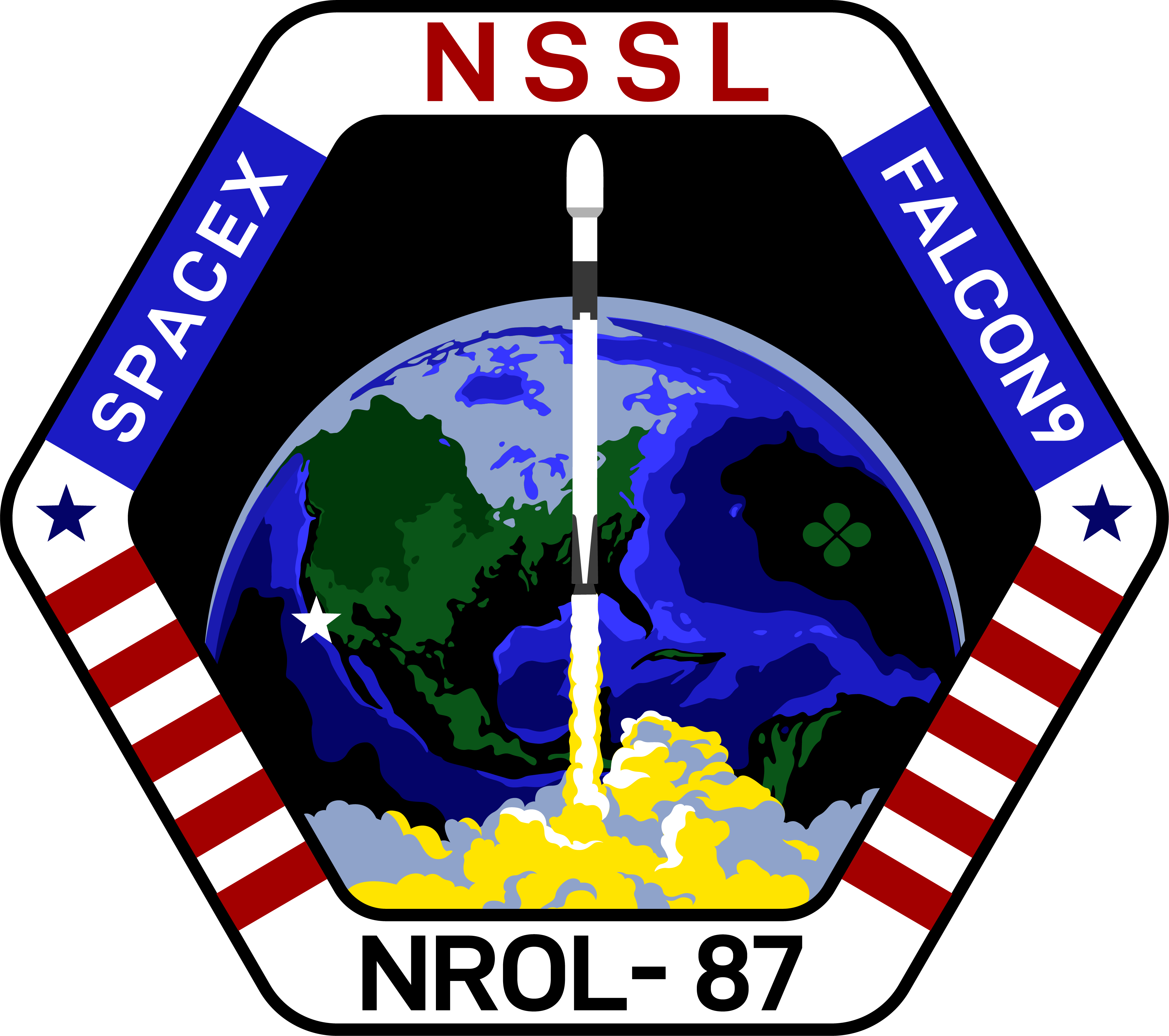 Parche por parte de SpaceX para la misión NROL-87